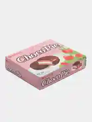Печенье глазированное со вкусом клубники CHOCO PIE LOTTE, 336 г