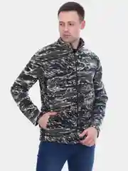 Хаки толстовка мужская, флисовая, на молнии, большой размерный ряд