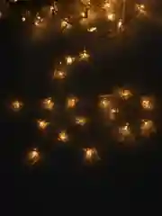 Желтый гирлянда новогодняя штора "Звезды", 3 метра