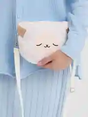 Белый сумка женская, кошелек, плюш