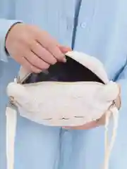 Белый сумка женская, кошелек, плюш