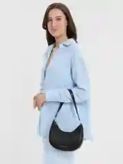 Черный сумка женская, кроссбоди, из экокожи
