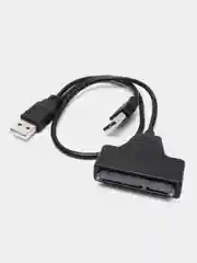 Адаптер USB-SATA, жёсткий диск для HDD, SSD, 2.5, кабель переходник-конвертер