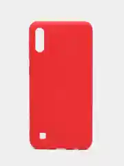 Красный чехол силиконовый для Samsung Galaxy A10