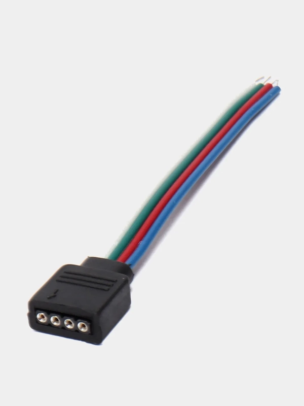 Коннектор соединительный RGB-4PIN-Mother (мама) для светодиодной ленты - 1 шт