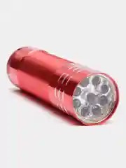 Красный ультрафиолетовый фонарик для сушки лака, ручной, светодиодный, 9LED