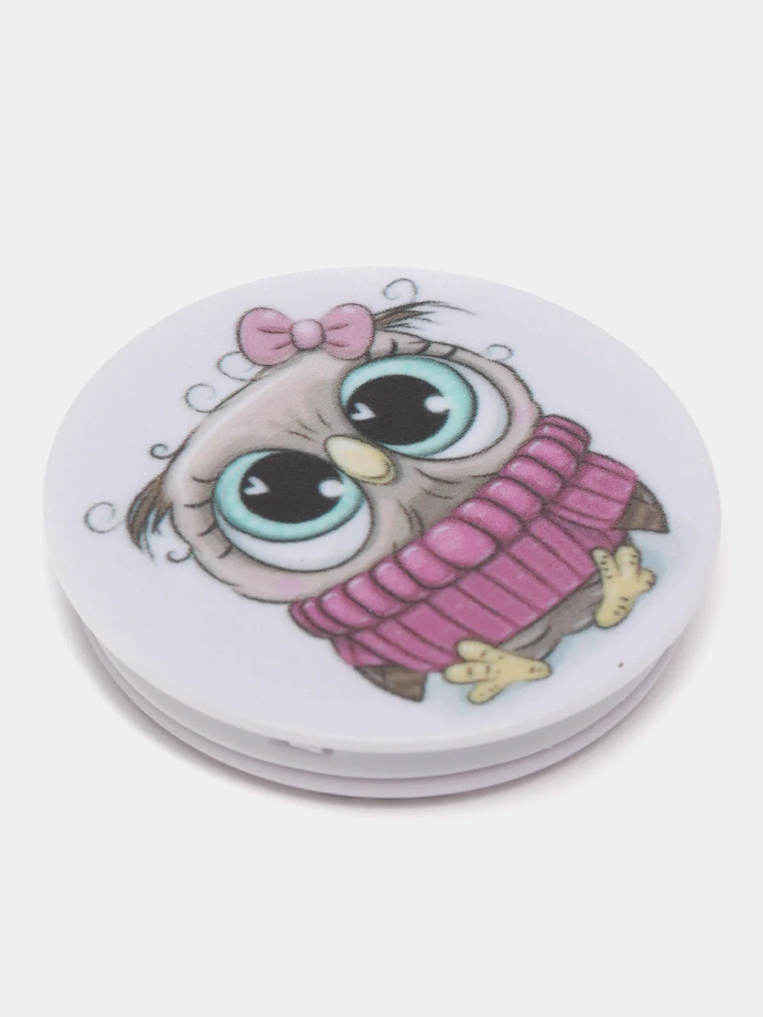 Пудровый держатель для телефона PopSocket (попсокет) с рисунками