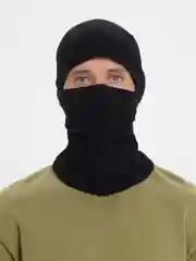 Угольный балаклава спортивная из хлопка, подшлемник хлопковый