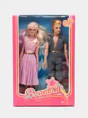 Вишнёвый шарнирные куклы Barbie и Ken, с аксессуарами