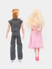 Вишнёвый шарнирные куклы Barbie и Ken, с аксессуарами
