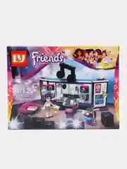 Алый конструктор для девочек "Друзья" (Friends), развивающий