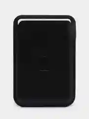Черный картхолдер на магнитах MagSafe Leather Wallet iPhone