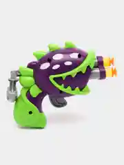 Фиолетовый бластер с пульками из Plants vs Zombies(Растения против зомби),пневматический с присосками