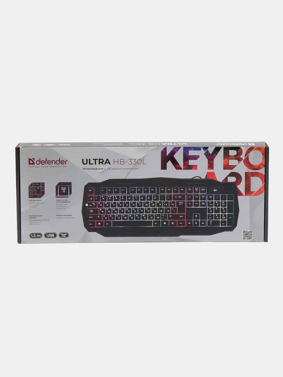Клавиатура Defender Ultra HB-330L RU,подсветка