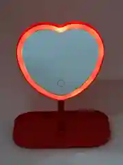 Конфетный зеркало настольное с подсветкой "Сердце"