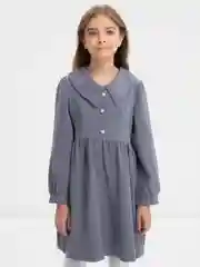 Серый школьное платье на девочку
