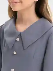 Серый школьное платье на девочку