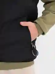 Черный мужской жилет куртка, демисезон