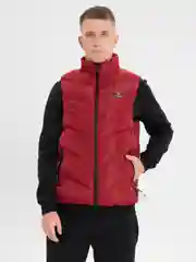 Красный мужской жилет куртка, демисезон