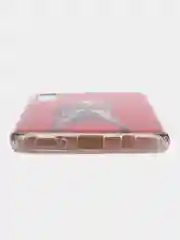 Тёмно-зелёный чехол Samsung Galaxy A50, Galaxy A53 силиконовый с рисунком