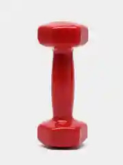Красный гантели для фитнеса виниловые 0,5, 1, 1,5, 2 кг