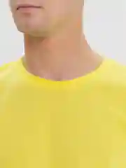 Желтый футболка мужская