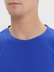 Синий футболка мужская