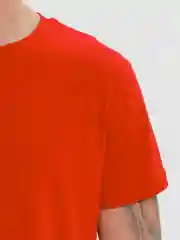 Красный футболка мужская