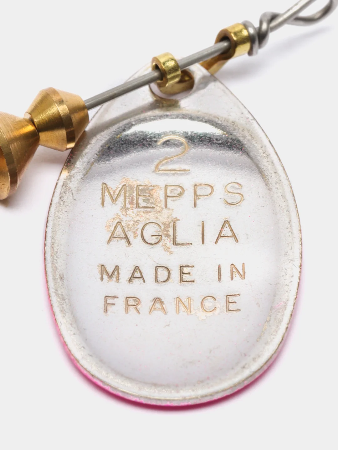 Розовый блесна Mepps AGLIA-e