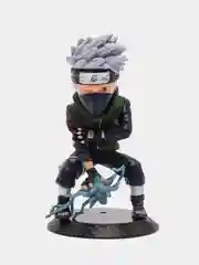 Черный аниме фигурки, игрушки Наруто Naruto, 4 шт, 6 шт, аниме фигурки Пикачу покемон бирбик