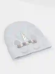 Серый шапка для девочки