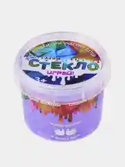 Аметистовый слайм Стекло с Блёстками Party Slime лизун