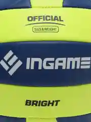 Желтый мяч волейбольный Ingame Bright