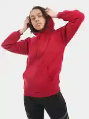 Багровый худи унисекс