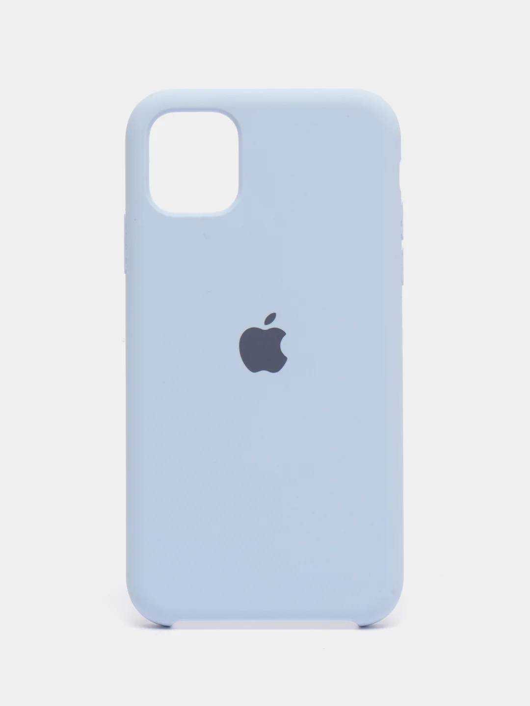 Светло-синий чехол силиконовый iPhone 6/6S, 7/8/SE 2020, Plus, X/XS, XR, 11, 12, Pro, Max