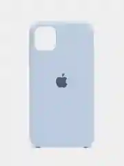 Светло-синий чехол силиконовый iPhone 6/6S, 7/8/SE 2020, Plus, X/XS, XR, 11, 12, Pro, Max