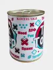 Копилка для денег, монет и купюр "Тик Ток"