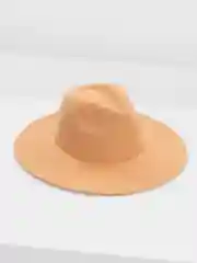 Бежевый шляпа женская с полями