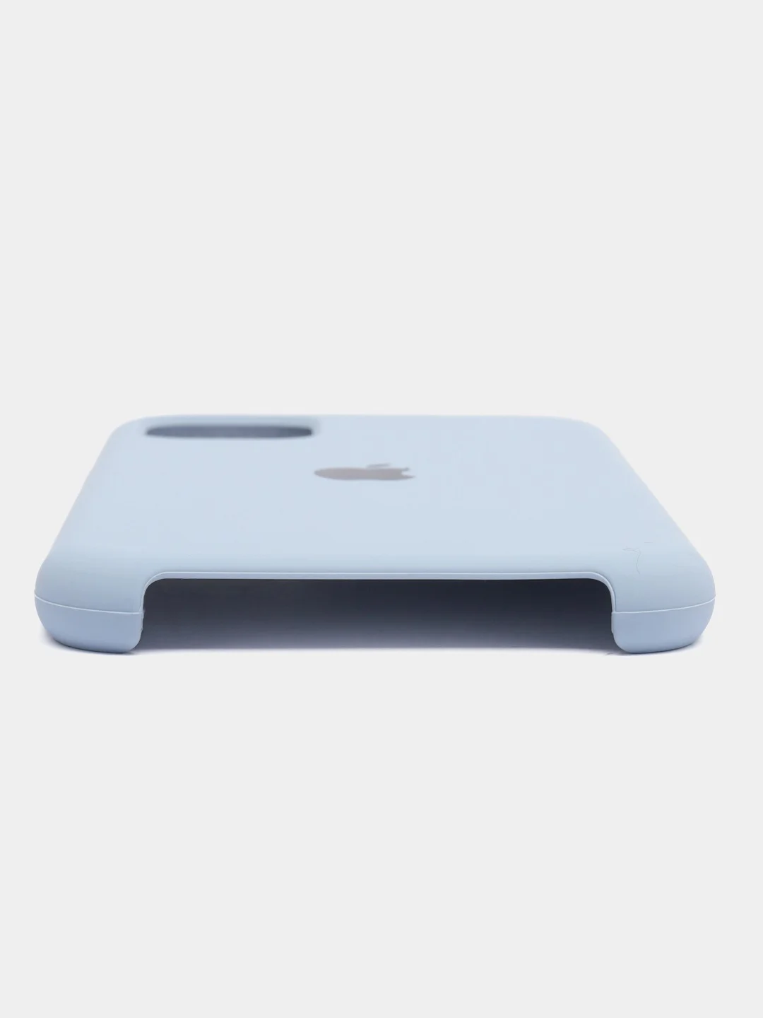 Светло-синий чехол силиконовый iPhone 6/6S, 7/8/SE 2020, Plus, X/XS, XR, 11, 12, Pro, Max