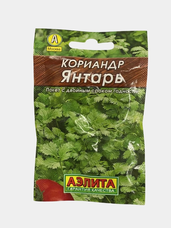 Кориандр "Янтарь", семена кинза