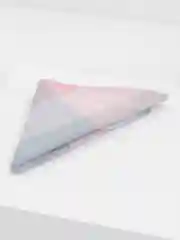 Мятный палантин, платок женский теплый, квадратный 105 x 105 см, кашемир