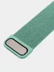 Салатовый ремешок для Apple Watch "Миланская петля"