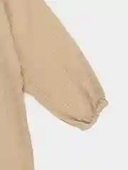 Бежевый муслиновый комбинезон для малышей