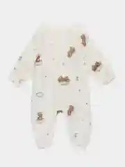 Белый муслиновый комбинезон для малышей