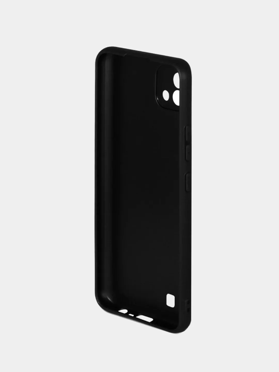 Чехол Realme C20 / Realme C11 2021 Реалми С20 / С11 2021 черный силиконовый