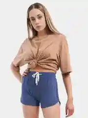Синий женские шорты