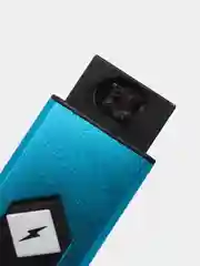 Голубой зажигалка электронная USB