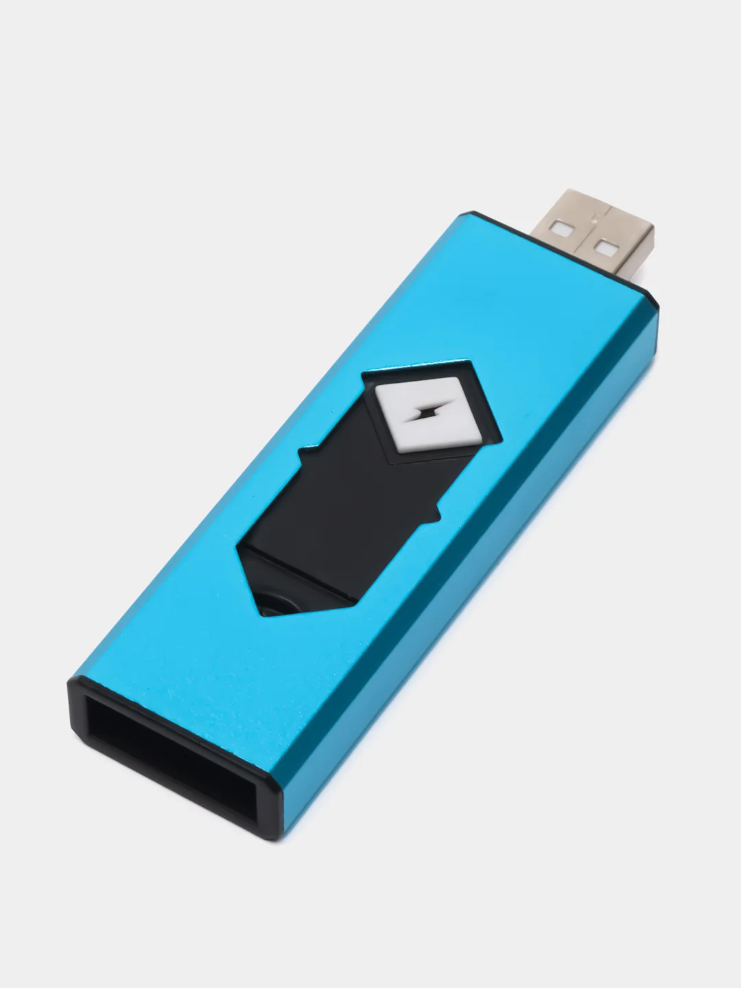 Голубой зажигалка электронная USB