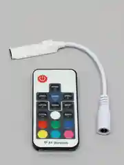 Контроллер с RF пультом управления RGB светодиодной лентой