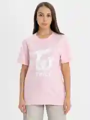 Розовый футболка женская K-POP "TWICE"